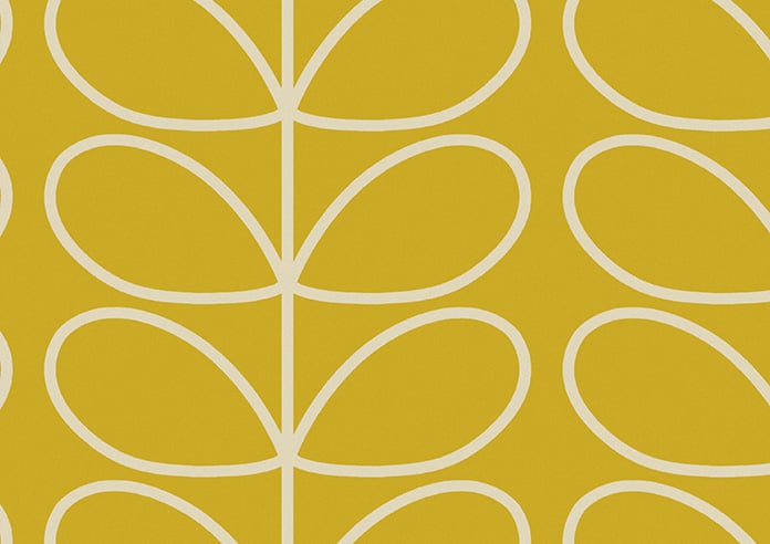 Orla Kiely Jumbo Linear Stem, Sunflower - Twist&Fit Roman Blind - Image 8